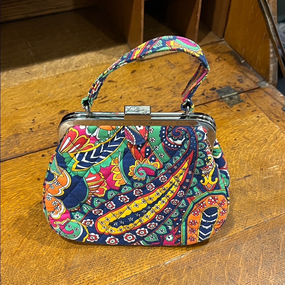 Vera Bradley Cotton Carson Mini Shoulder Bag